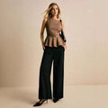 Puffy Solid-color Top That Flatters Your