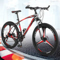 Shock Absorbing Mountain Bike – Variable Speed Outdoor Cross-Country Bicycle | Durable Suspension for Rough Terrain Riding