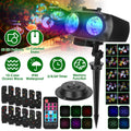 Holiday Projector Light 2-in-1 - 10 Color Waves & 10 HD Slides with Remote - whimsywagon