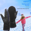 Power Bank Heated Gloves - Rechargeable Battery Warms Palms & Fingers