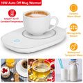 Coffee Mug Warmer with Auto Shut-Off | Electric Cup Warmer Pad for Coffee, Tea, & Milk | Home & Office Desk Heater Mat