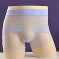 Men's elastic triangular underwear by CJ featuring simple design and customizable cutting for comfortable fit.