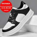 Men's Invisible Height Increasing Sneakers – 8cm Lift Breathable Summer Platform Sports Shoes