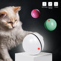Automatic laser cat toy by CJ featuring an LED rolling ball with random motion to entertain cats.