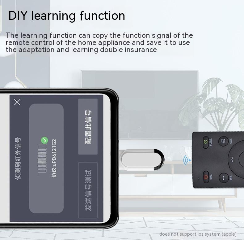 Universal Infrared Remote Control Adapter for Smartphones | Control TV ...