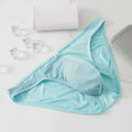 Men's sexy mesh briefs by CJ, featuring a comfortable fit and breathable design, shown on a model.