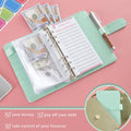 Leather Traveler's Notebook | Zippered Wallet with Notepad, Bill Storage & Pen Loop