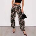 Cowboy Cut Camo Pants for Women - Western Style Trousers